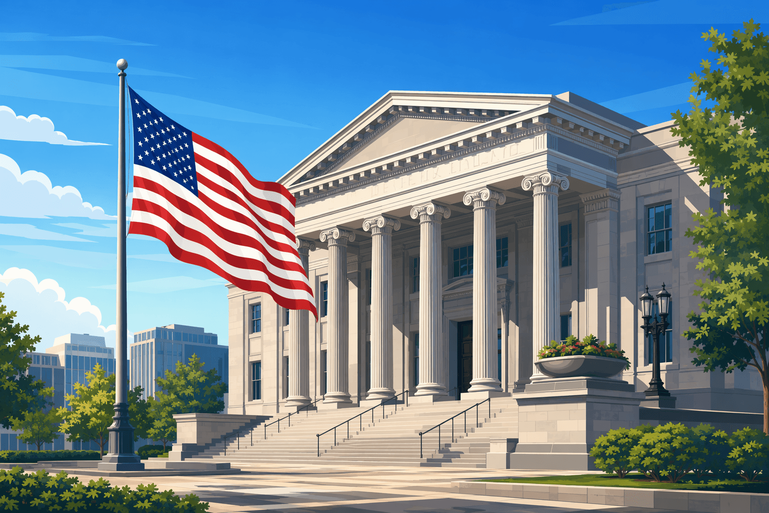 Government funding dispute - illustration, Jake Team LLC
