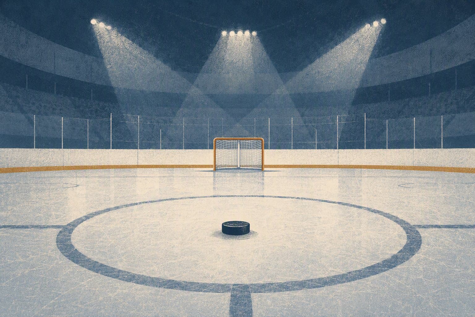 Hockey Upset - illustration, Jake Team LLC