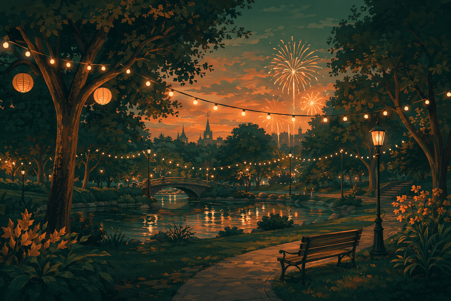 Community Celebration - illustration, Jake Team LLC