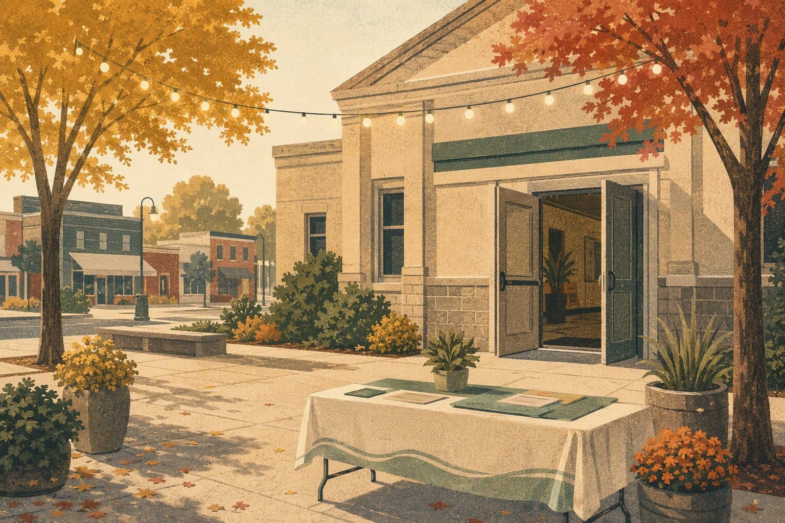 Community Flood Prep - illustration, Jake Team LLC