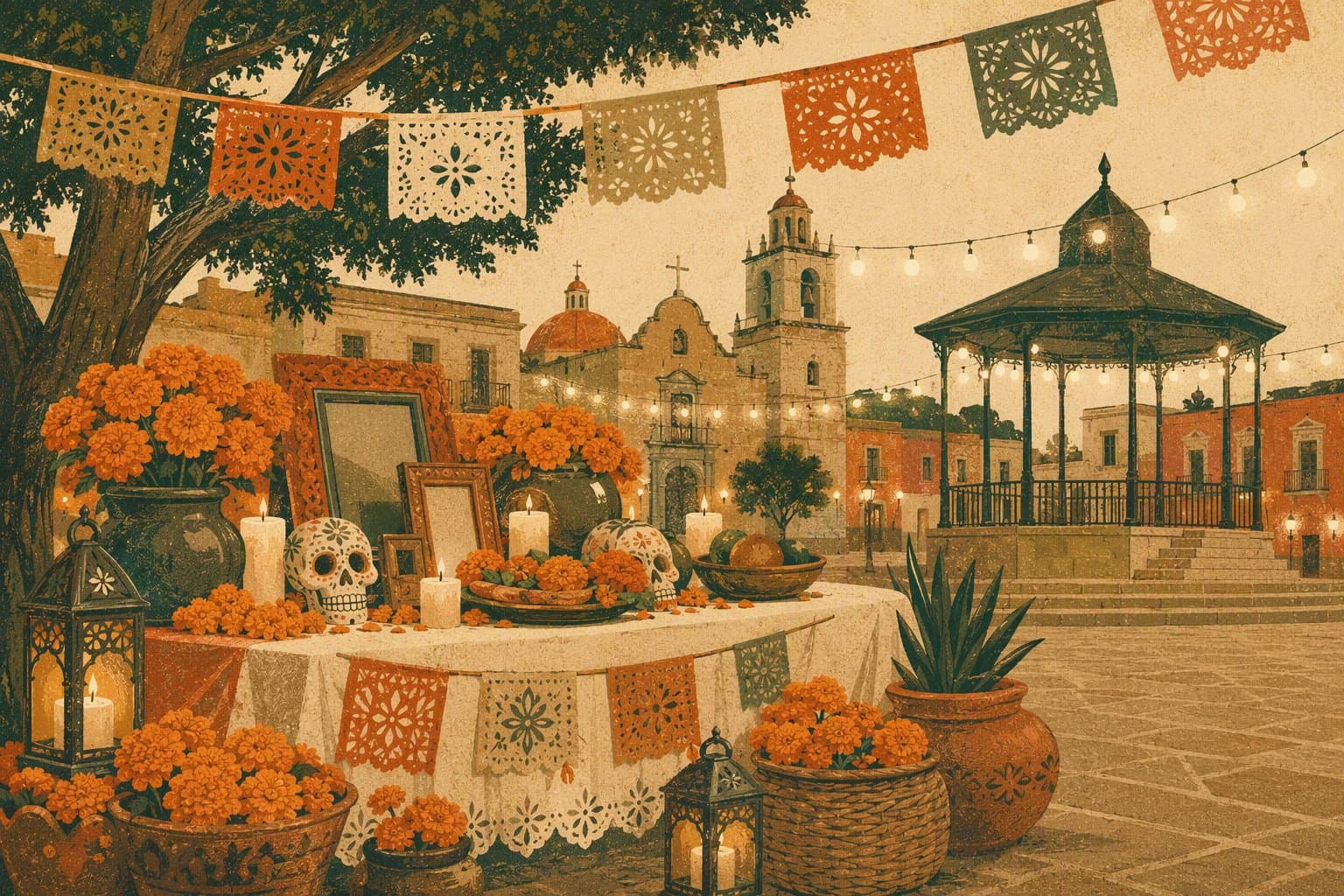 Día de los Muertos - illustration, Jake Team LLC