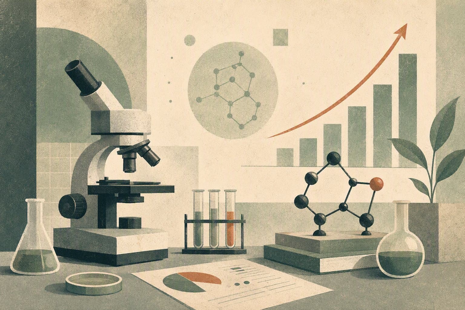 biotech growth - illustration, Jake Team LLC