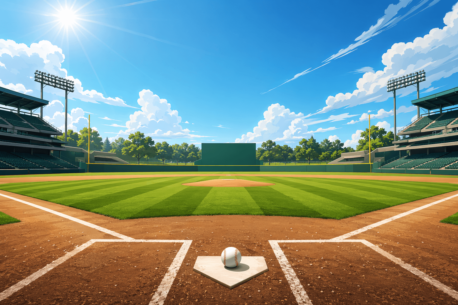 Baseball game - illustration, Jake Team LLC