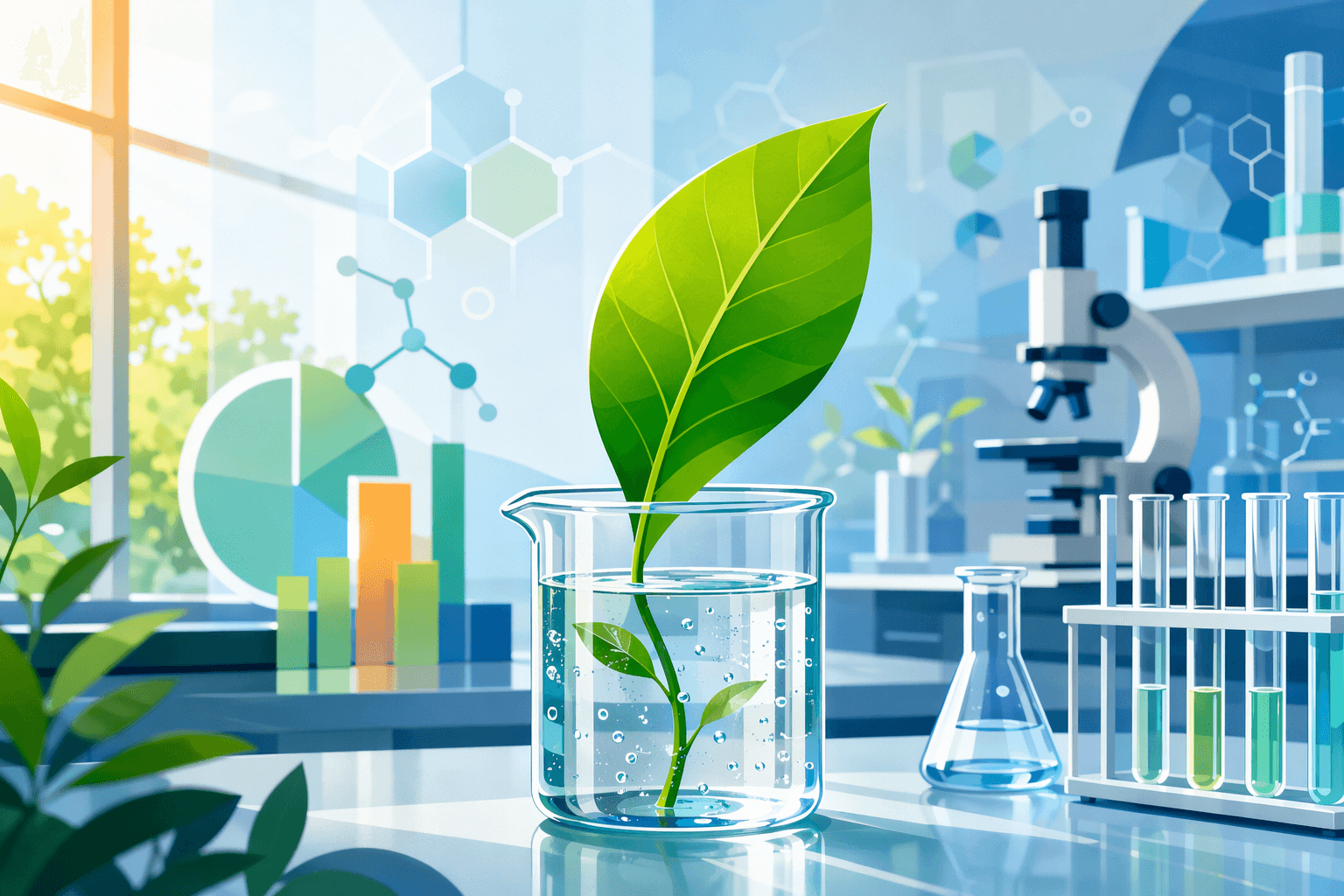 Wastewater to fertilizer - illustration, Jake Team LLC