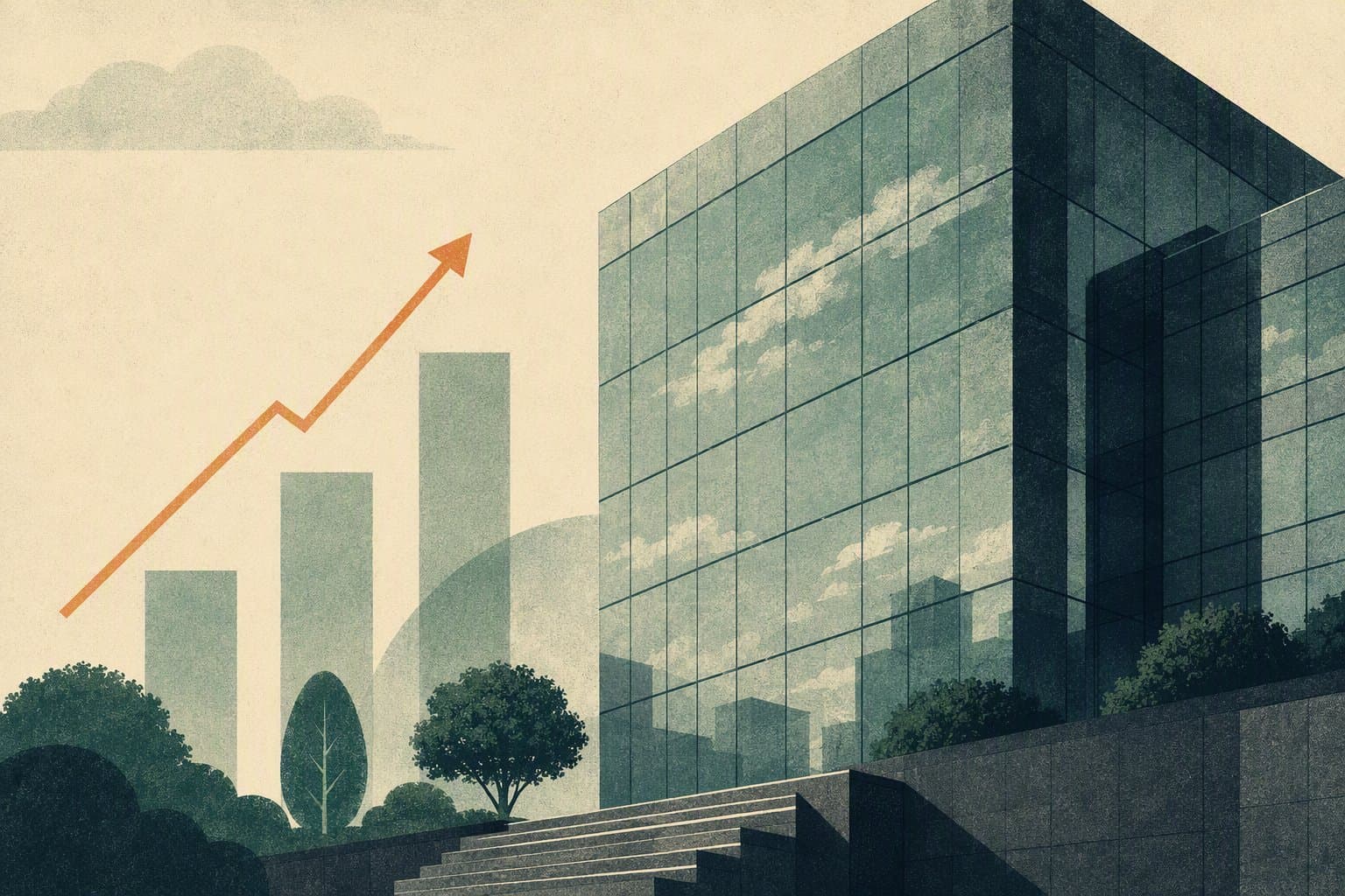 Corporate leadership transition - illustration, Jake Team LLC