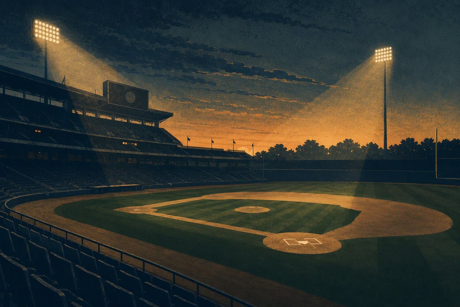 Late Inning Comeback - illustration, Jake Team LLC