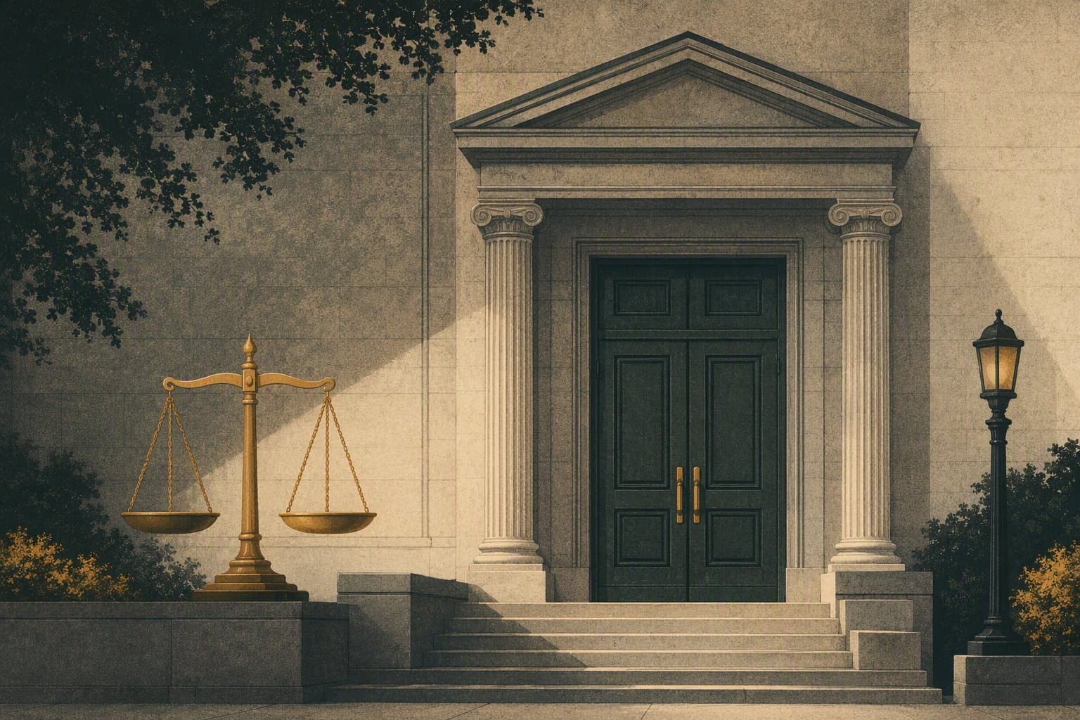 Civic Justice - illustration, Jake Team LLC