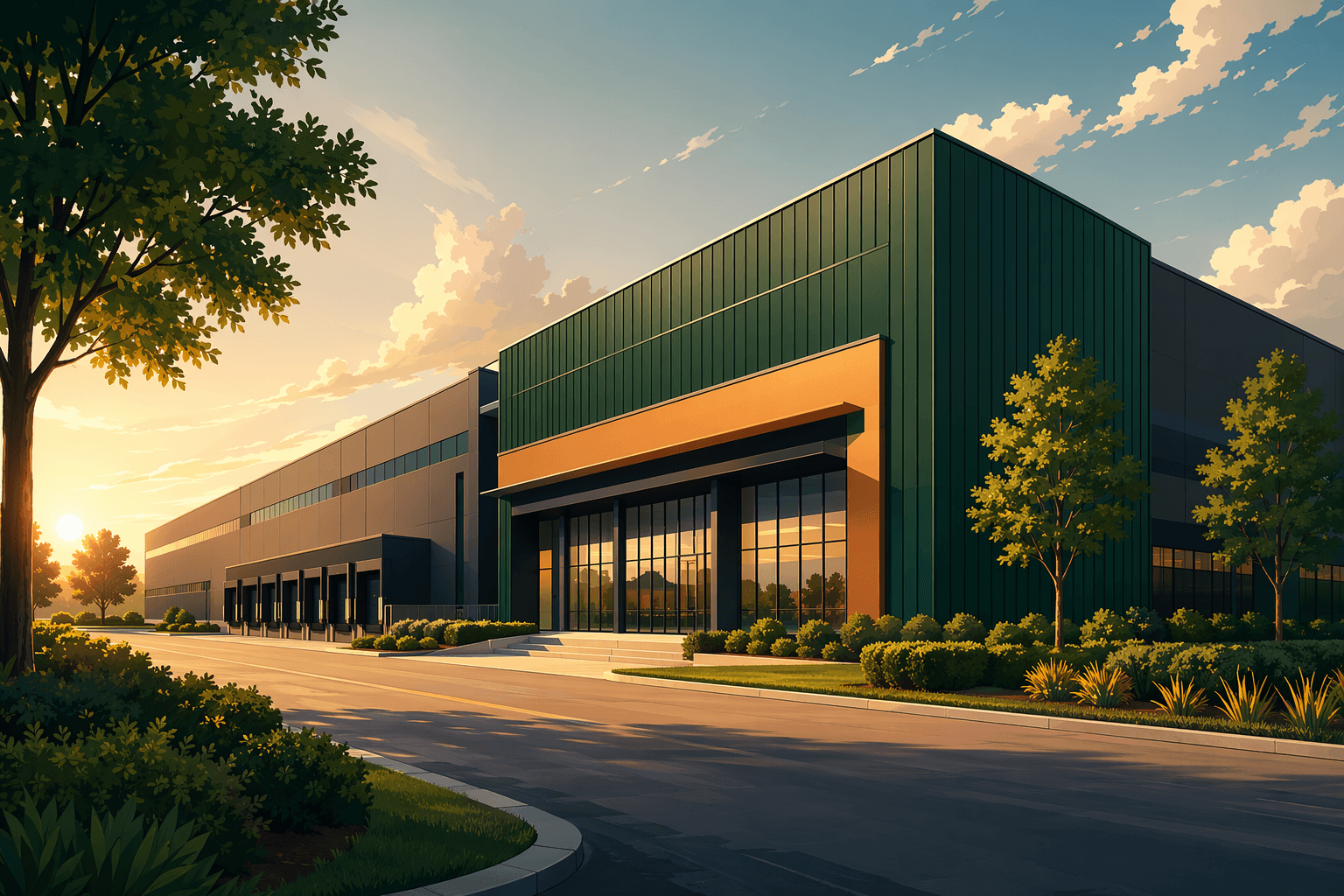 Manufacturing expansion - illustration, Jake Team LLC