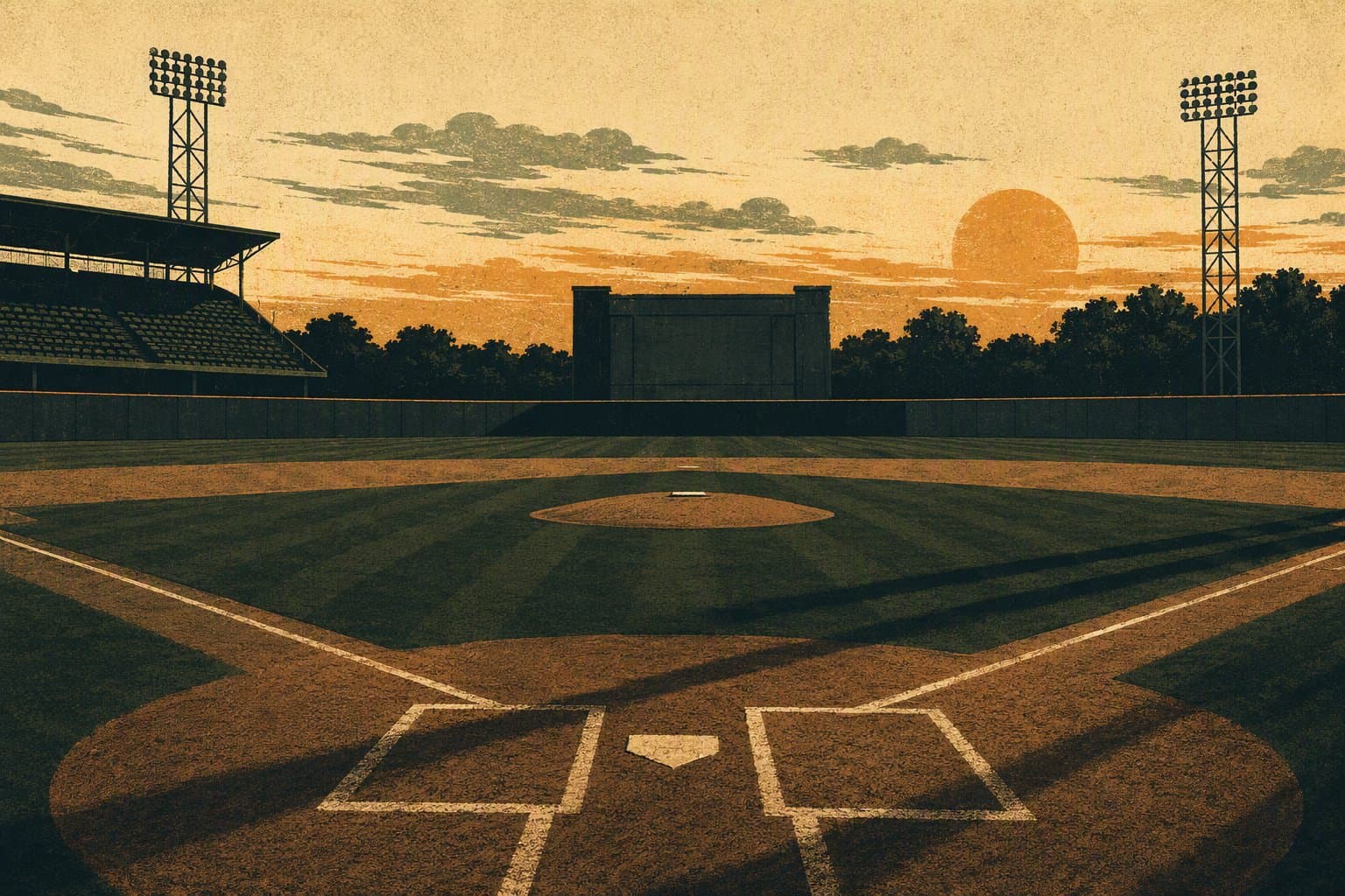 extra-innings drama - illustration, Jake Team LLC