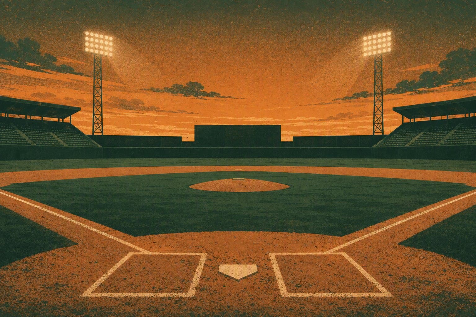 Ninth-Inning Tension - illustration, Jake Team LLC