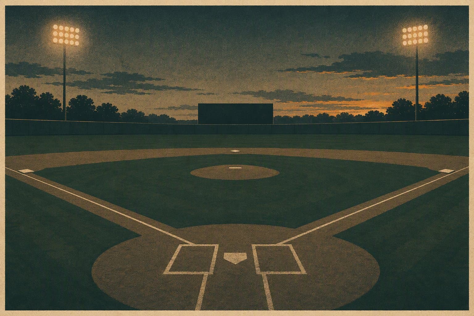 Late-inning baseball rally - illustration, Jake Team LLC