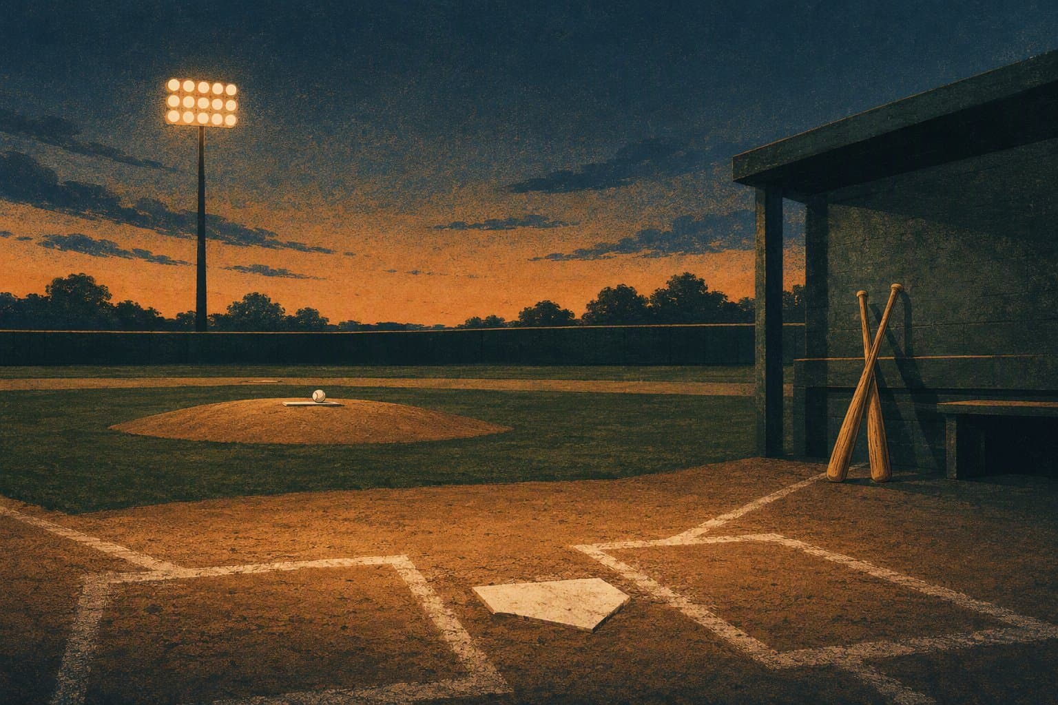 Baseball Victory - illustration, Jake Team LLC