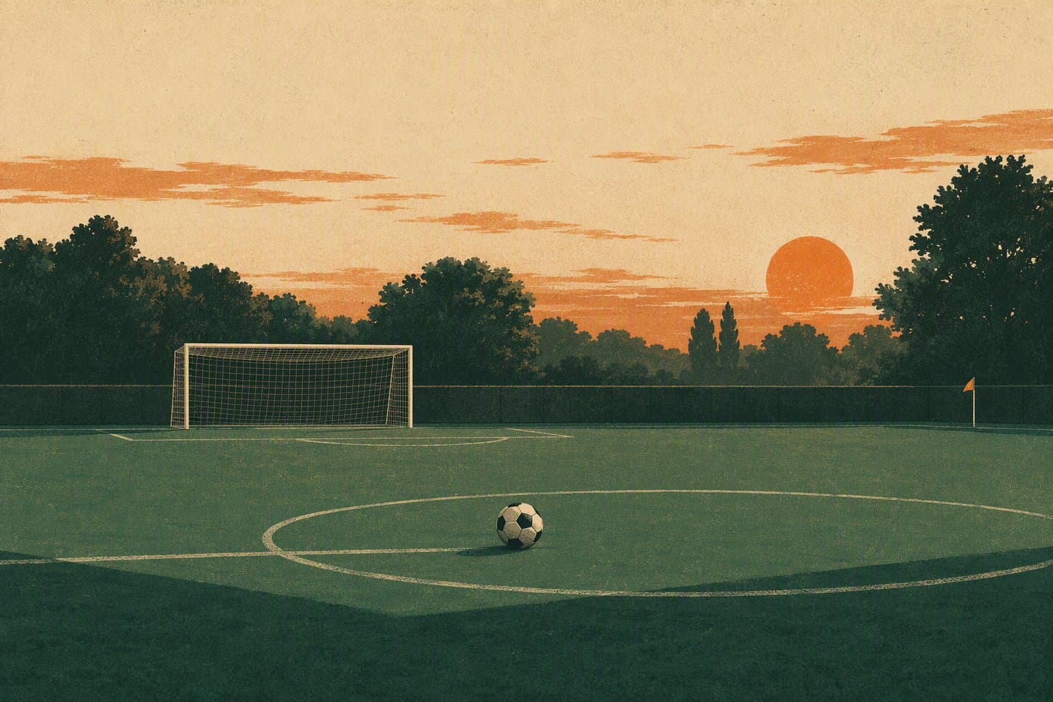 Soccer Victory - illustration, Jake Team LLC
