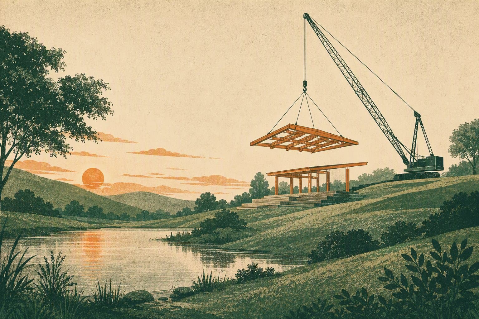 Park Construction - illustration, Jake Team LLC