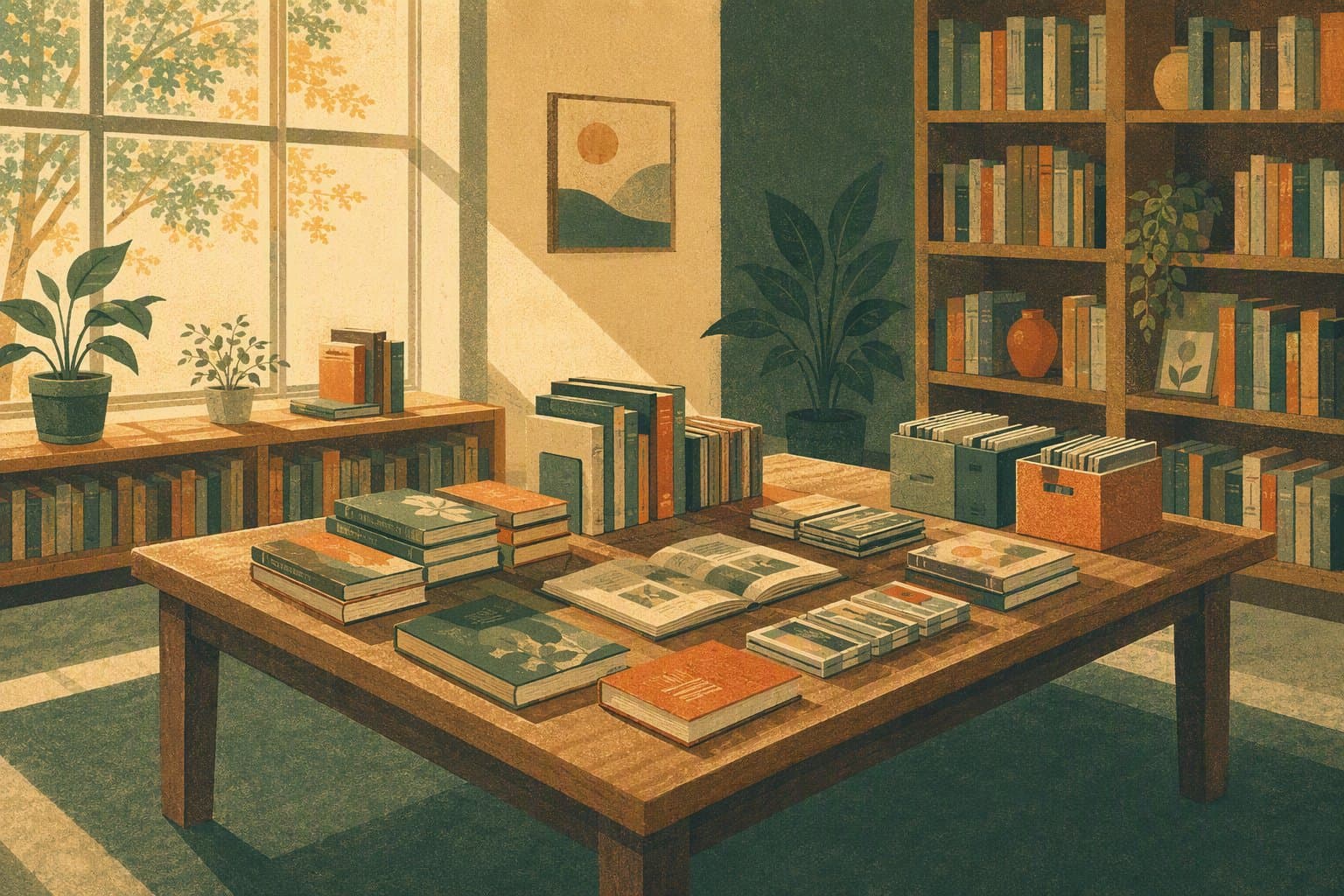 library community sale - illustration, Jake Team LLC