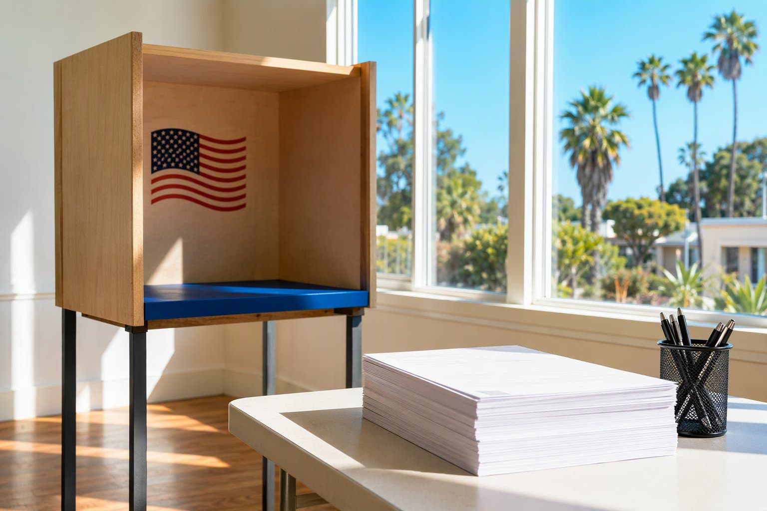 California election ballot - illustration, Jake Team LLC