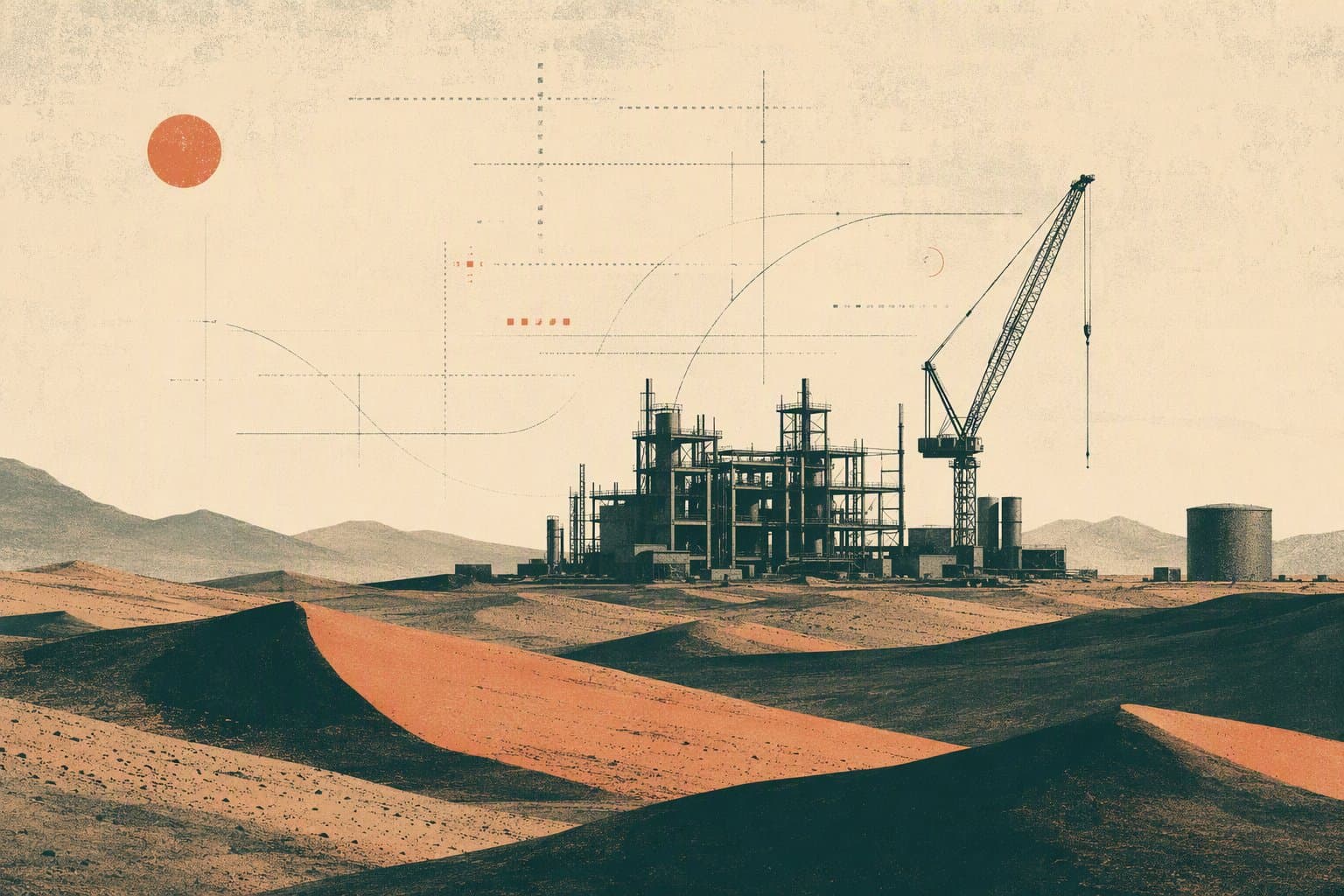 Lithium Development - illustration, Jake Team LLC