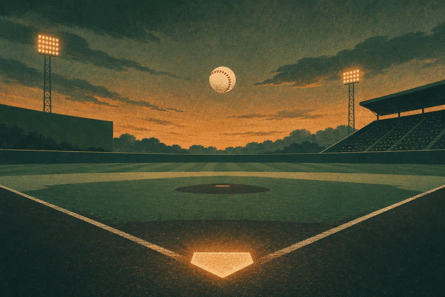 Baseball Comeback - illustration, Jake Team LLC