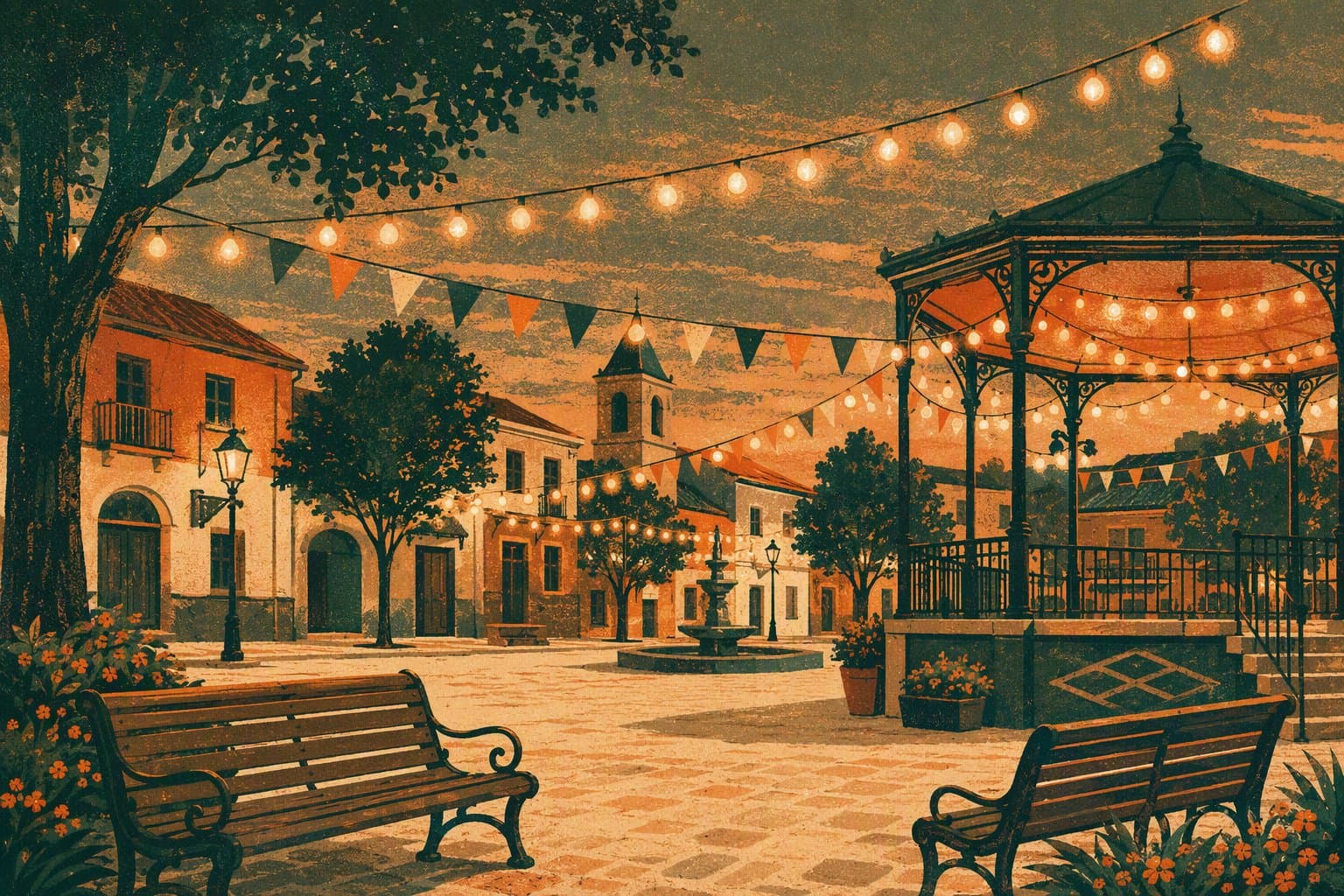 festival celebration - illustration, Jake Team LLC