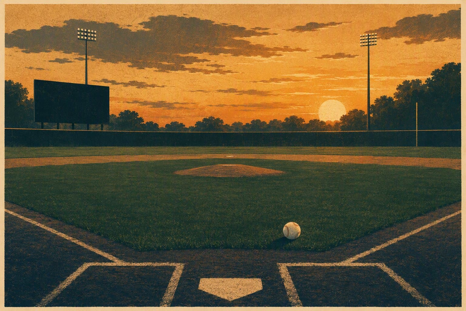 Baseball Victory - illustration, Jake Team LLC