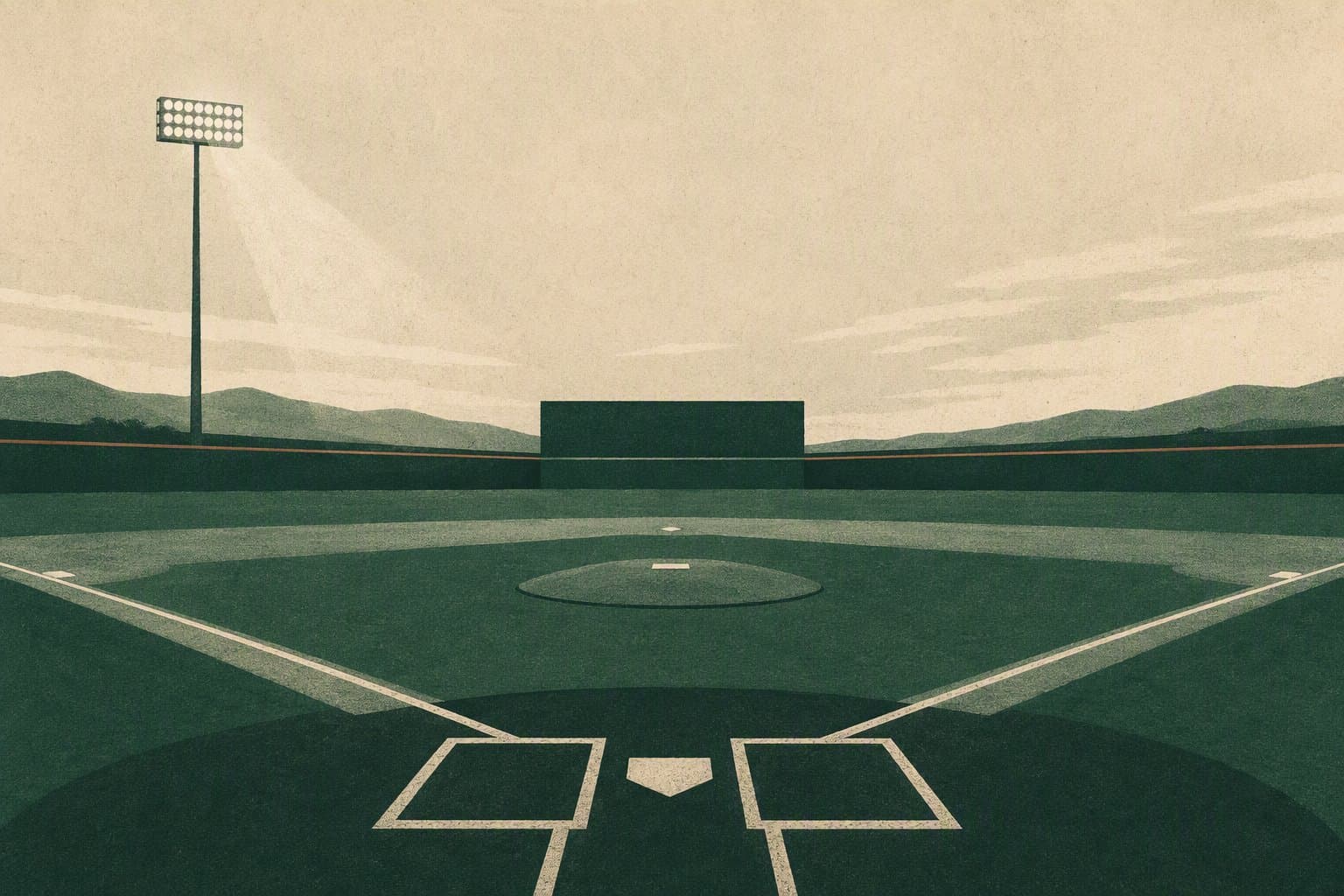baseball shutout - illustration, Jake Team LLC