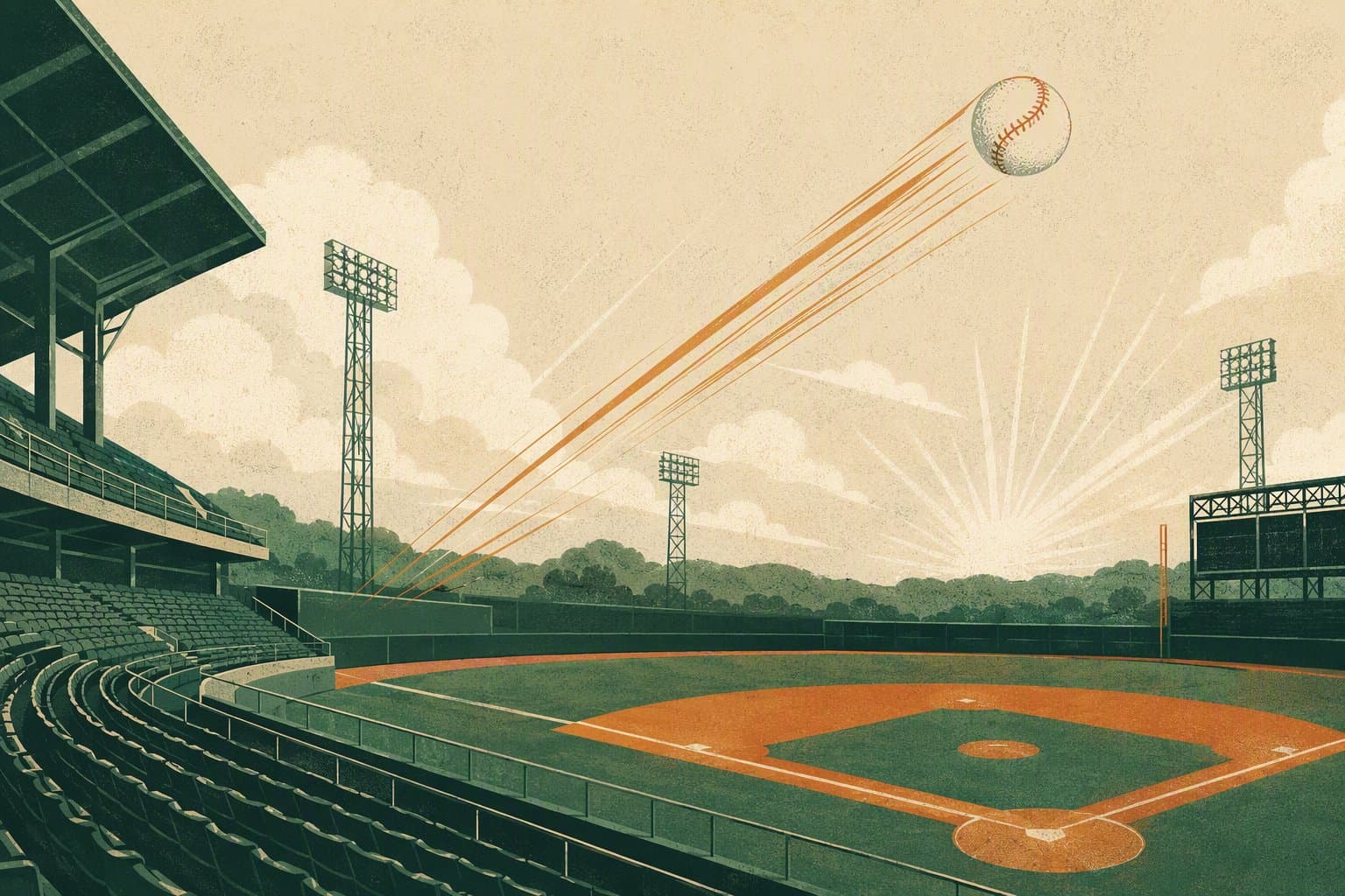 Baseball Power Surge - illustration, Jake Team LLC