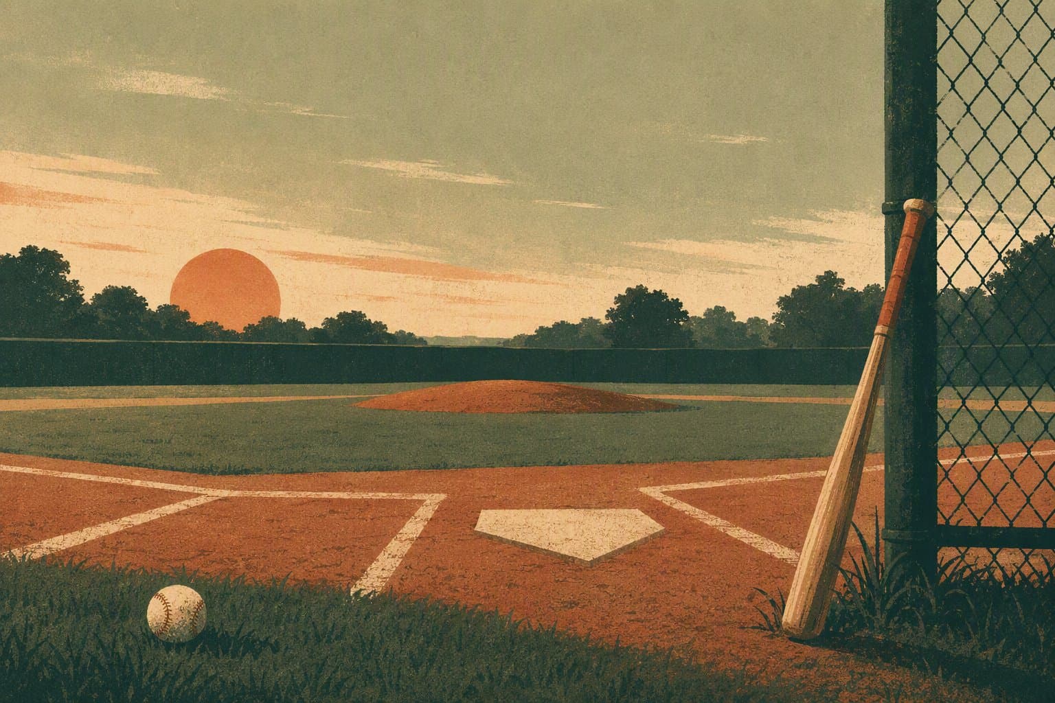 Baseball Victory - illustration, Jake Team LLC