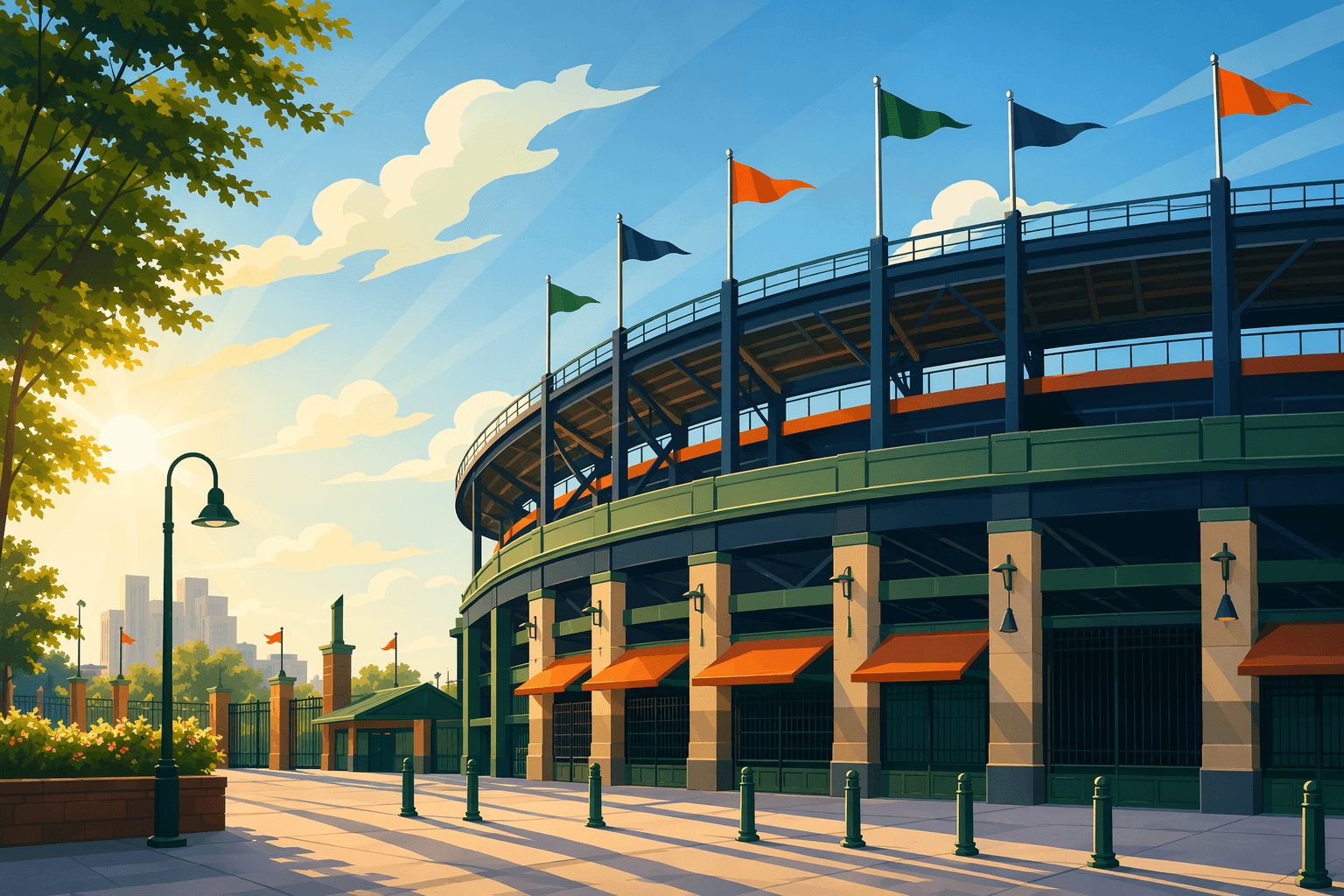 Victory Stadium - illustration, Jake Team LLC