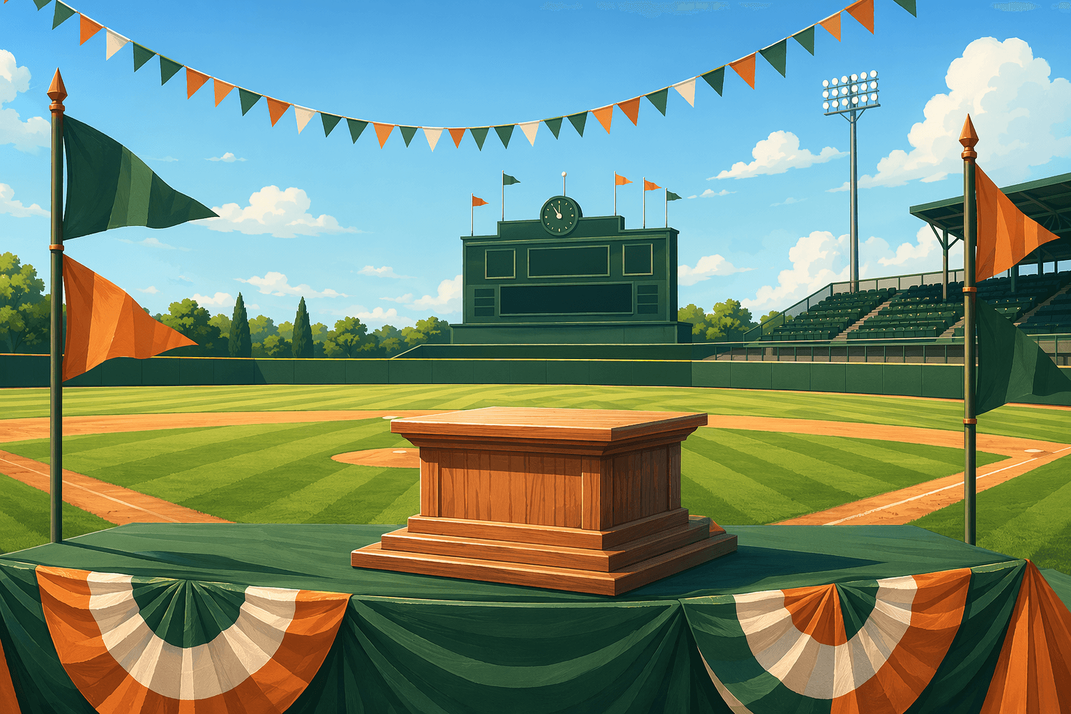 Baseball Victory - illustration, Jake Team LLC