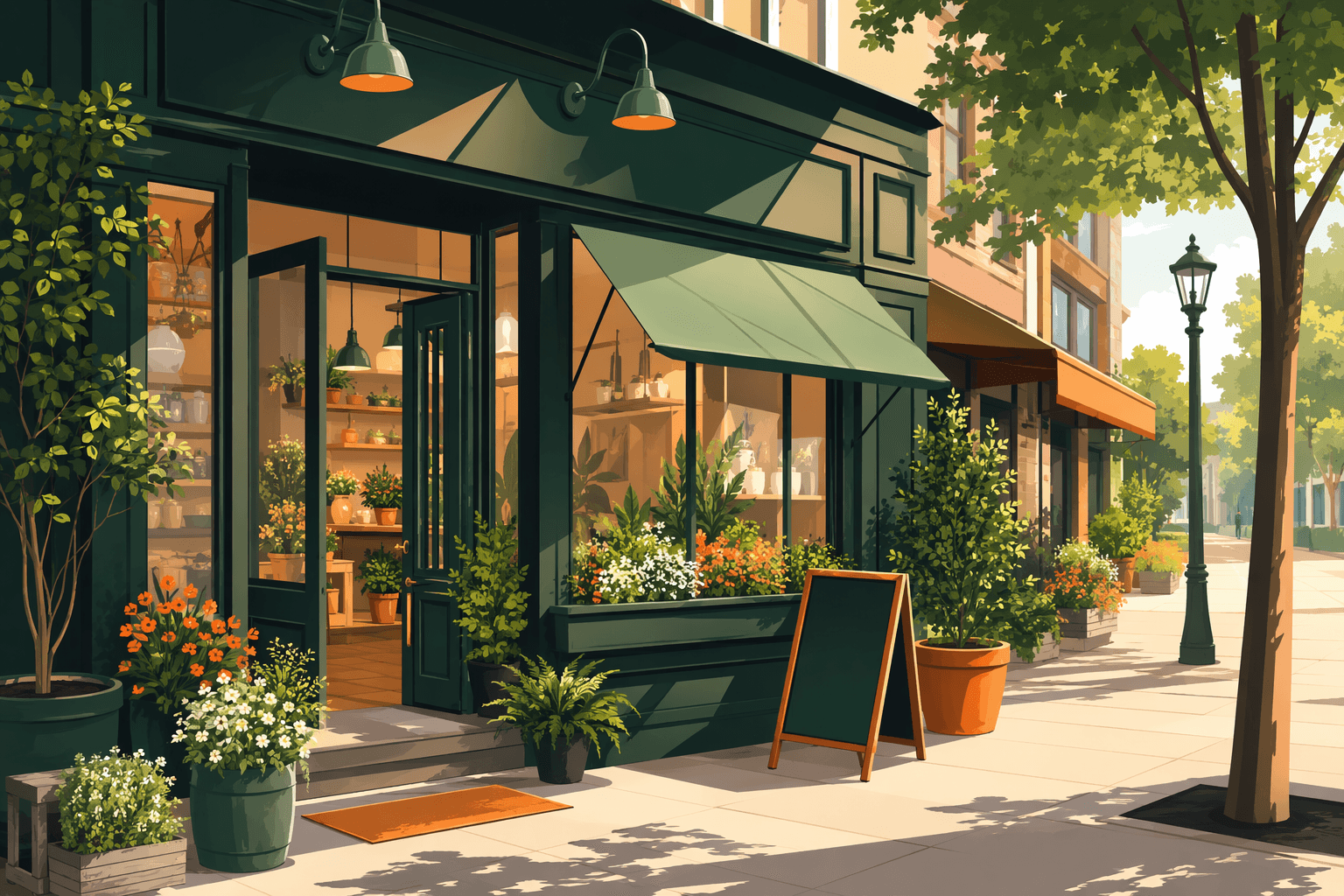 New deli opening - illustration, Jake Team LLC
