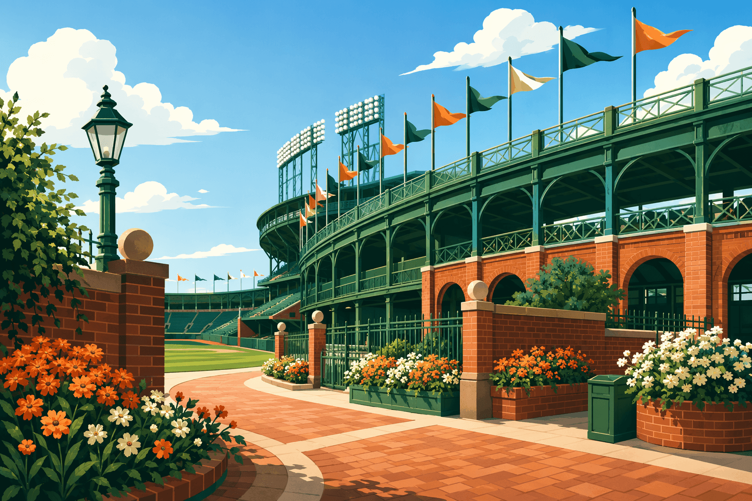 Victory Stadium - illustration, Jake Team LLC