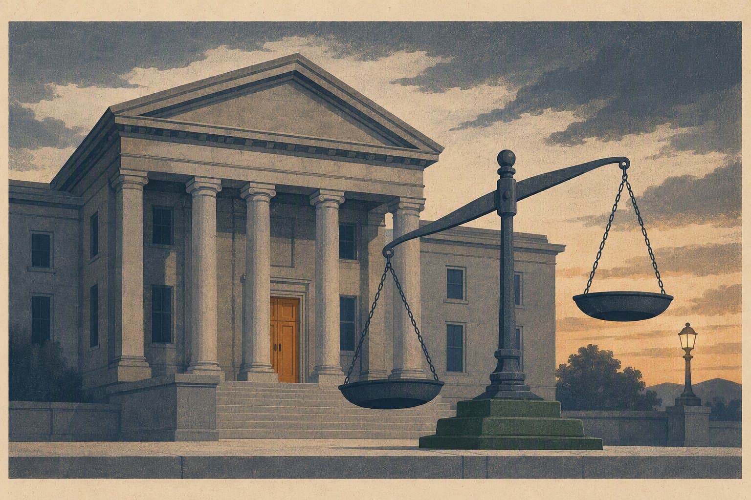 Justice Pursuit - illustration, Jake Team LLC