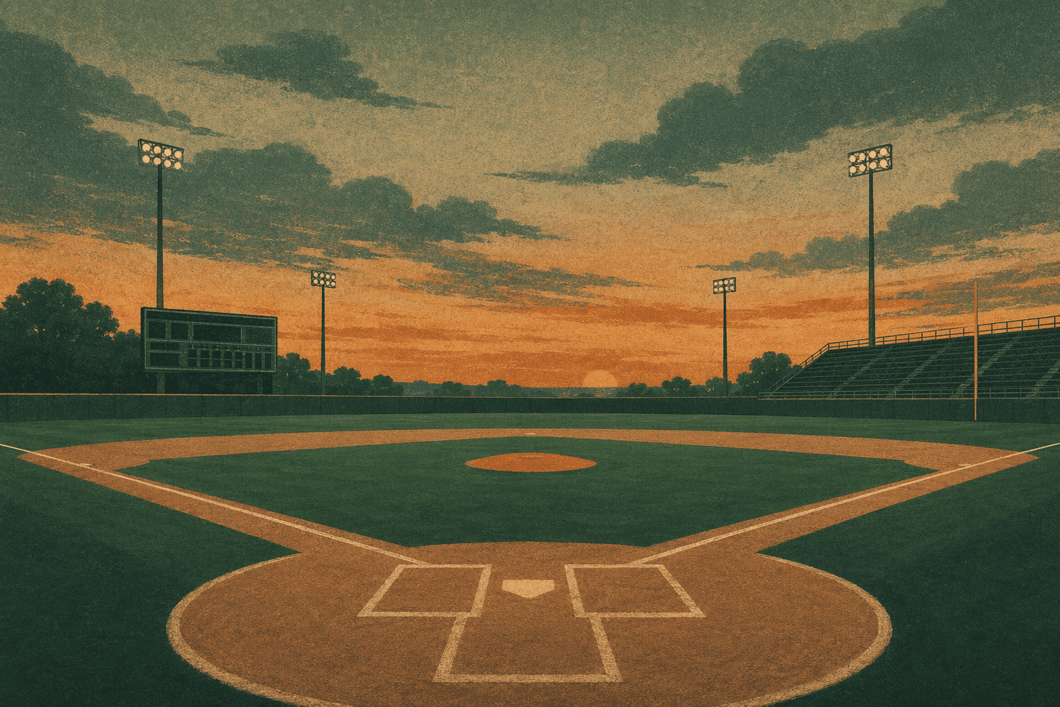 baseball rally - illustration, Jake Team LLC