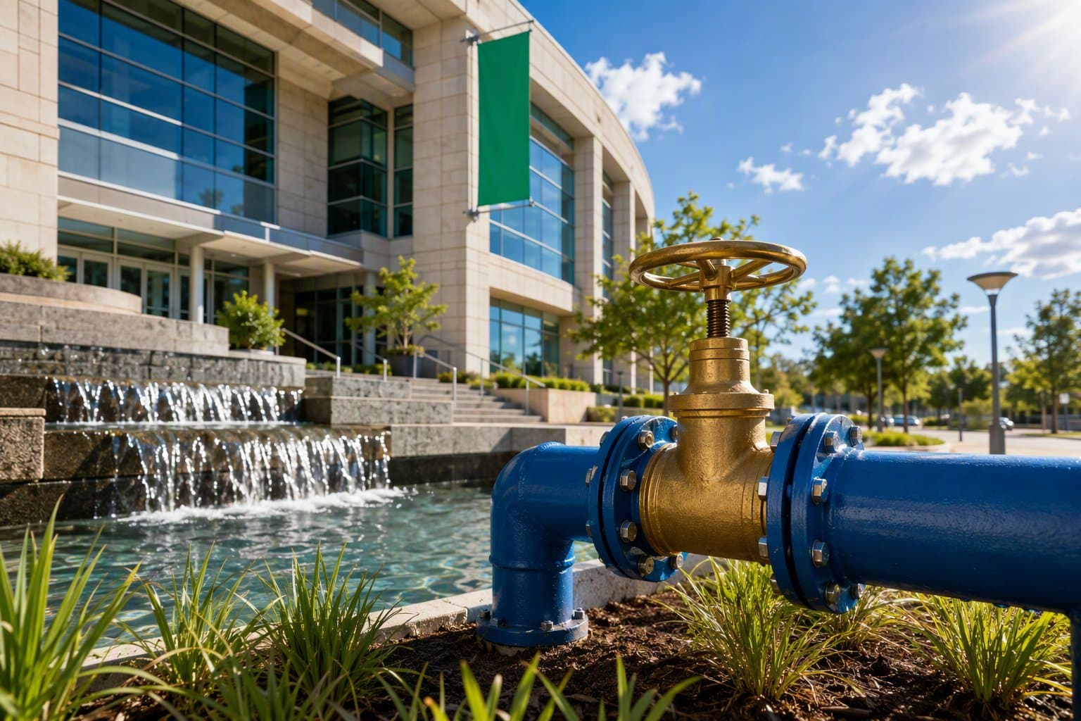 Civic Water Infrastructure - illustration, Jake Team LLC