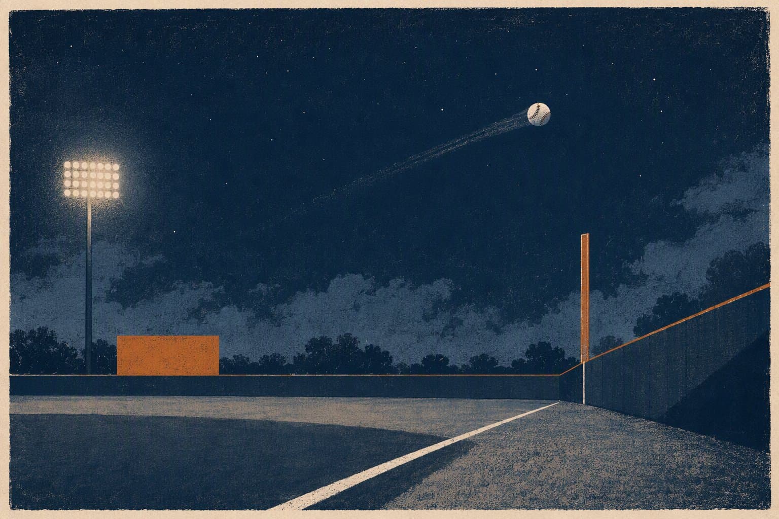 Late Inning Victory - illustration, Jake Team LLC