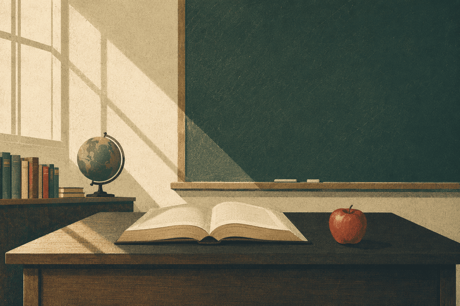 Curriculum Reevaluation - illustration, Jake Team LLC