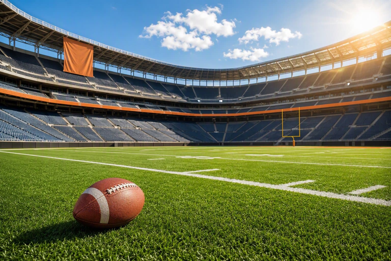 Sunlit Stadium - illustration, Jake Team LLC