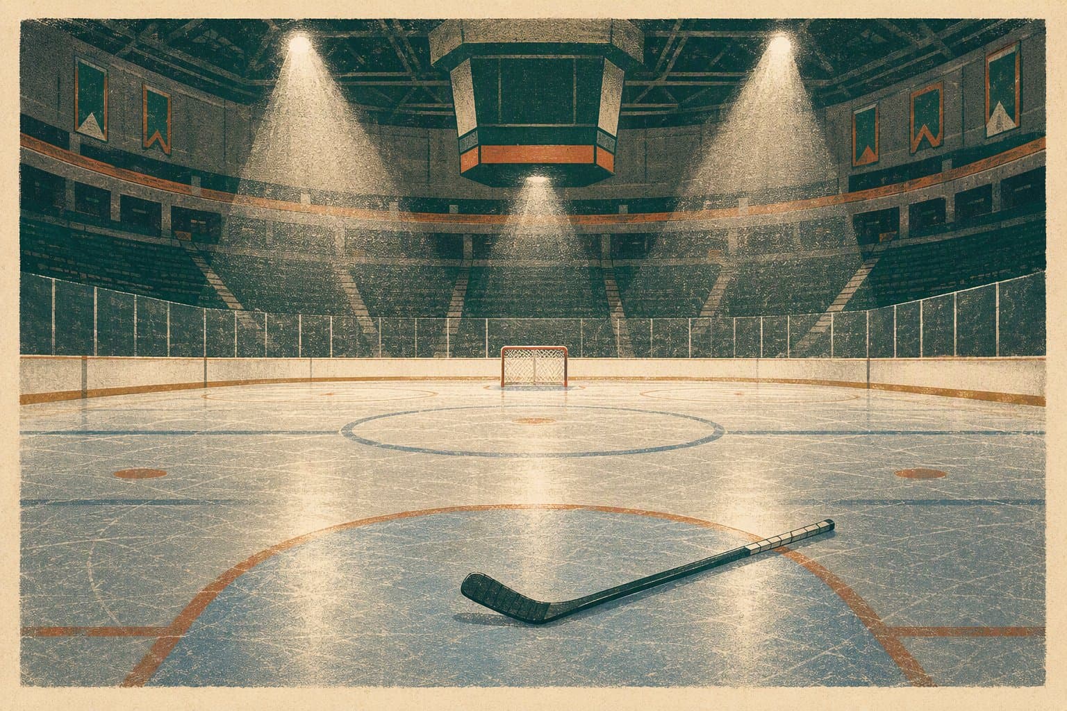 hockey victory moment - illustration, Jake Team LLC