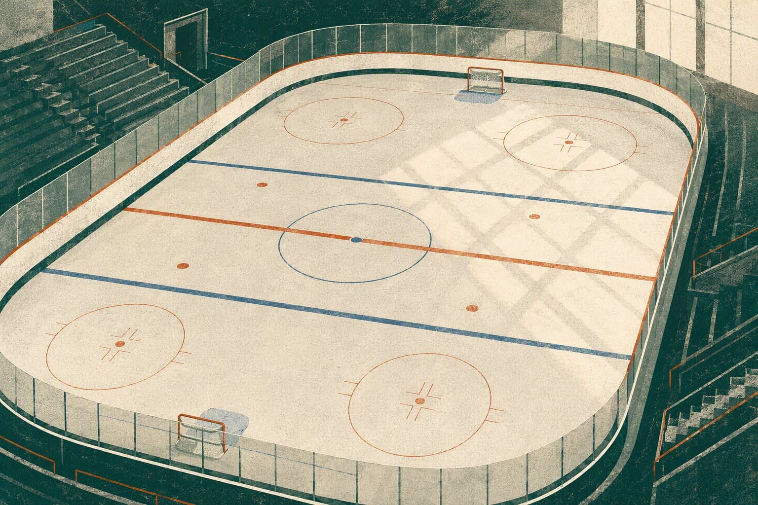 Ice Hockey Victory - illustration, Jake Team LLC
