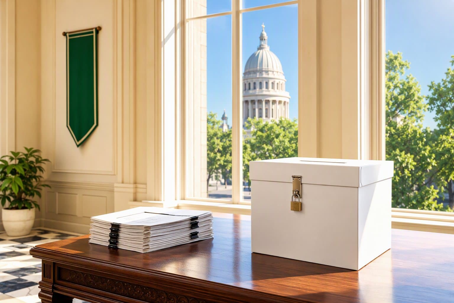 Civic Ballot Custody - illustration, Jake Team LLC