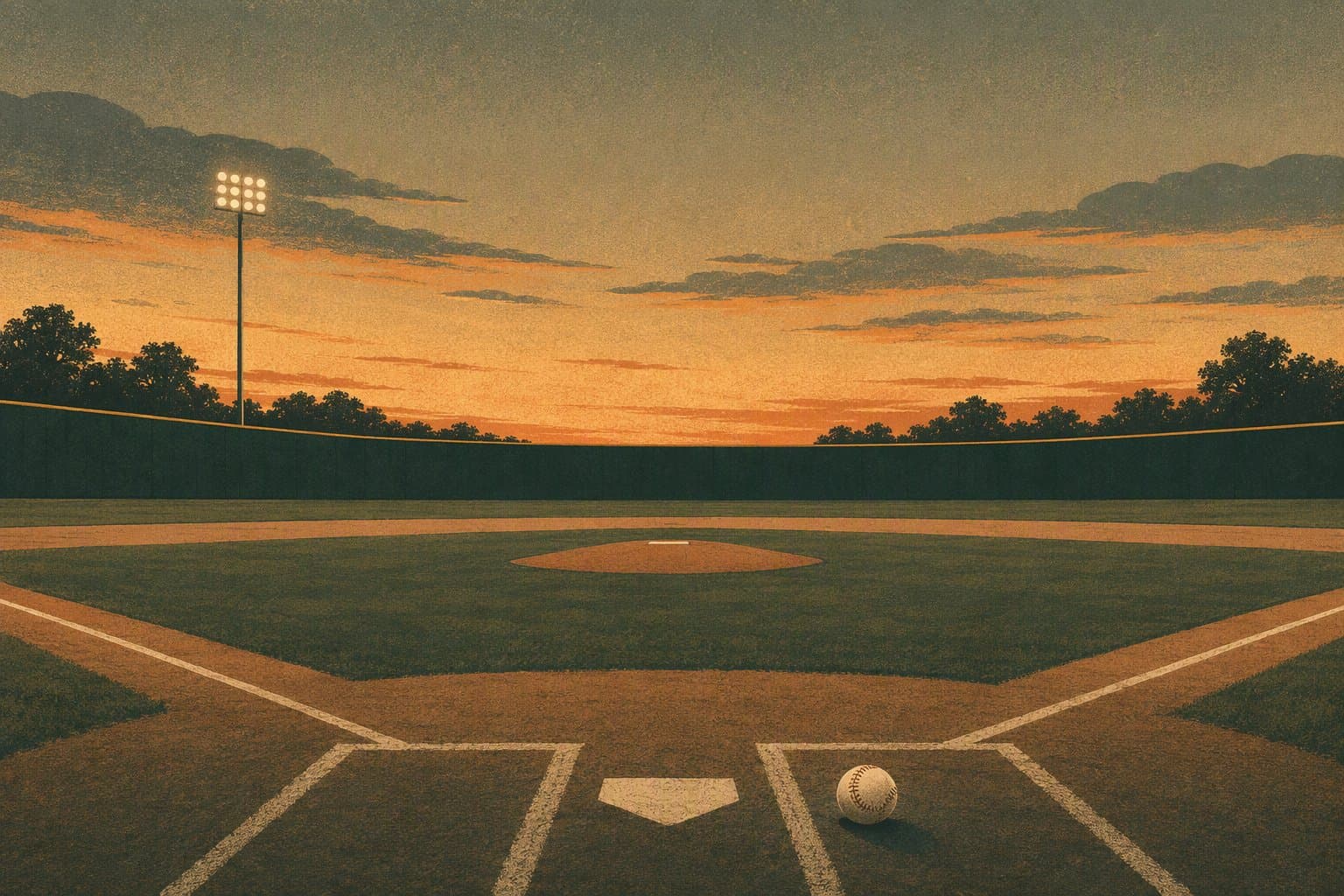 Ninth-Inning Victory - illustration, Jake Team LLC
