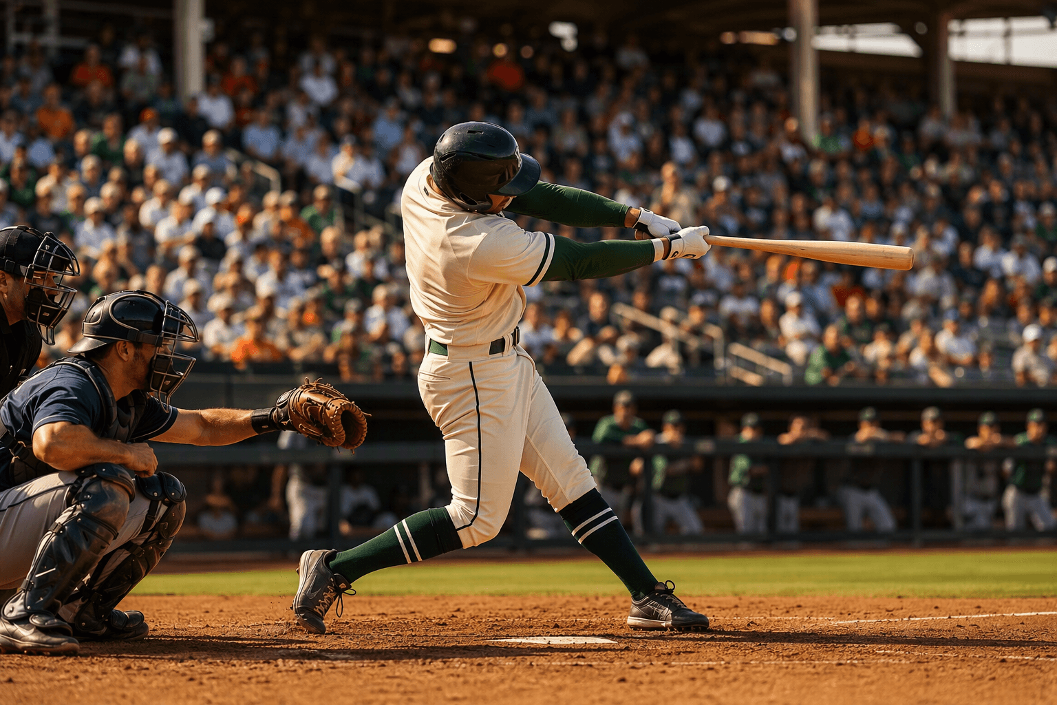 Baseball Power Hit - illustration, Jake Team LLC