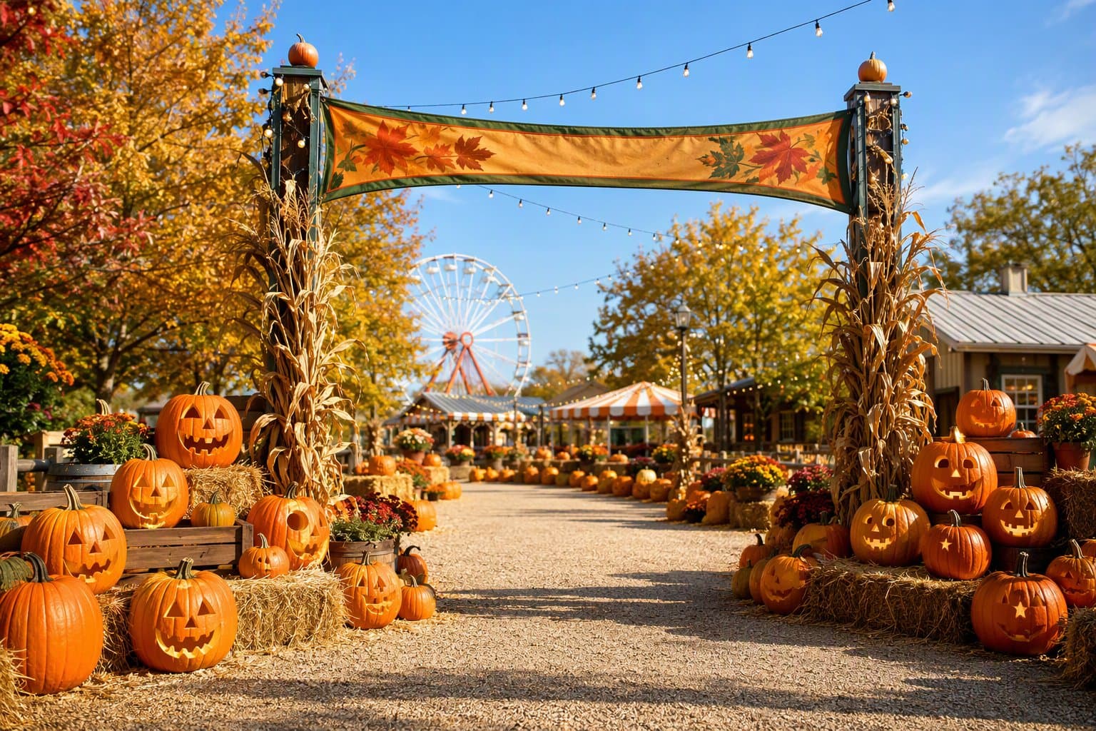 Pleasanton Pumpkin Walk - illustration, Jake Team LLC