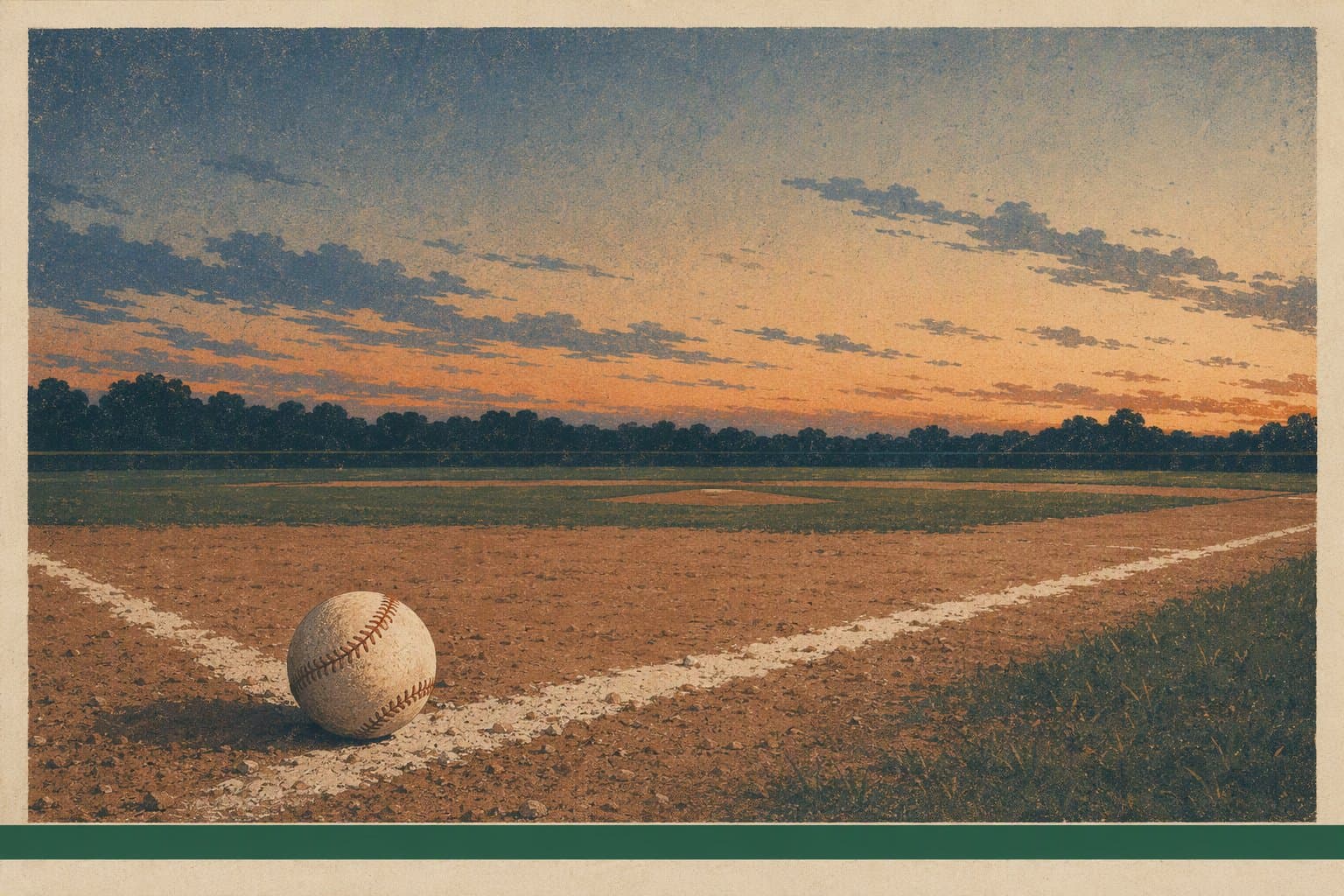 Baseball Series Tie - illustration, Jake Team LLC