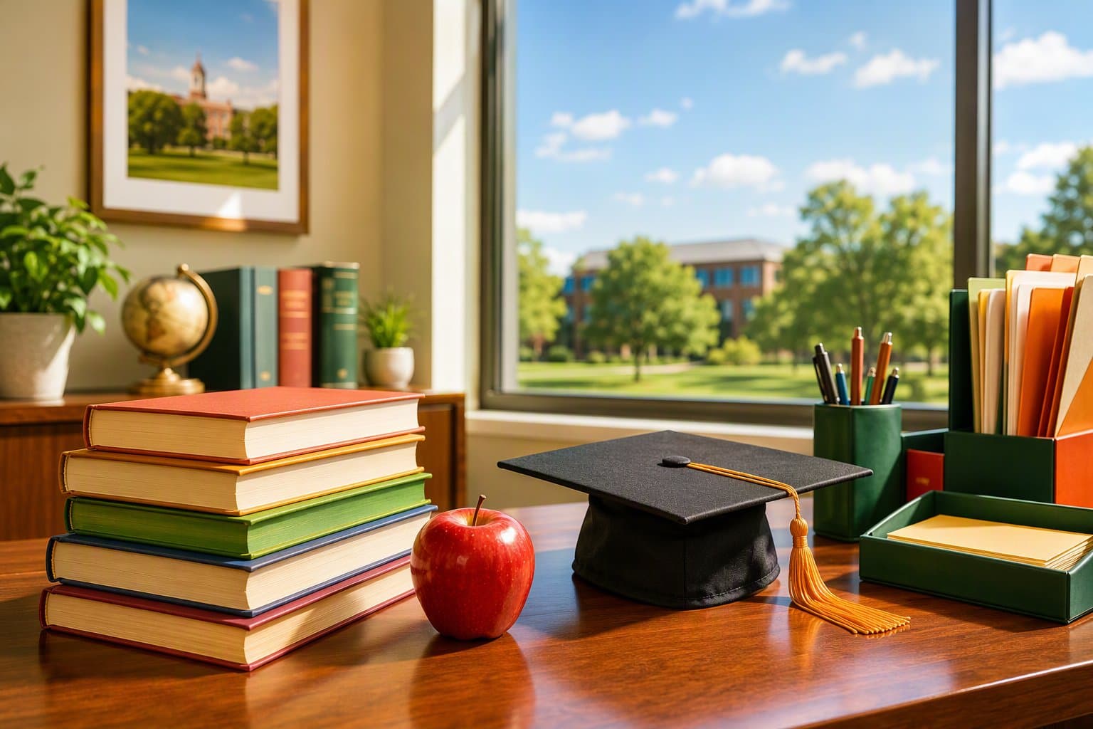 School Staff Contract - illustration, Jake Team LLC