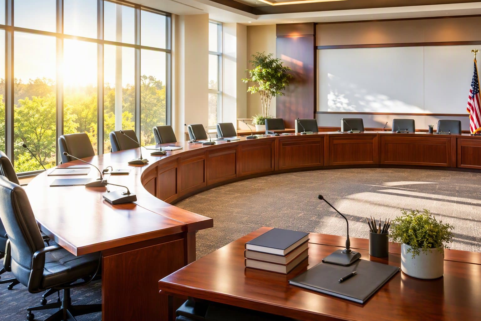 school board meeting - illustration, Jake Team LLC