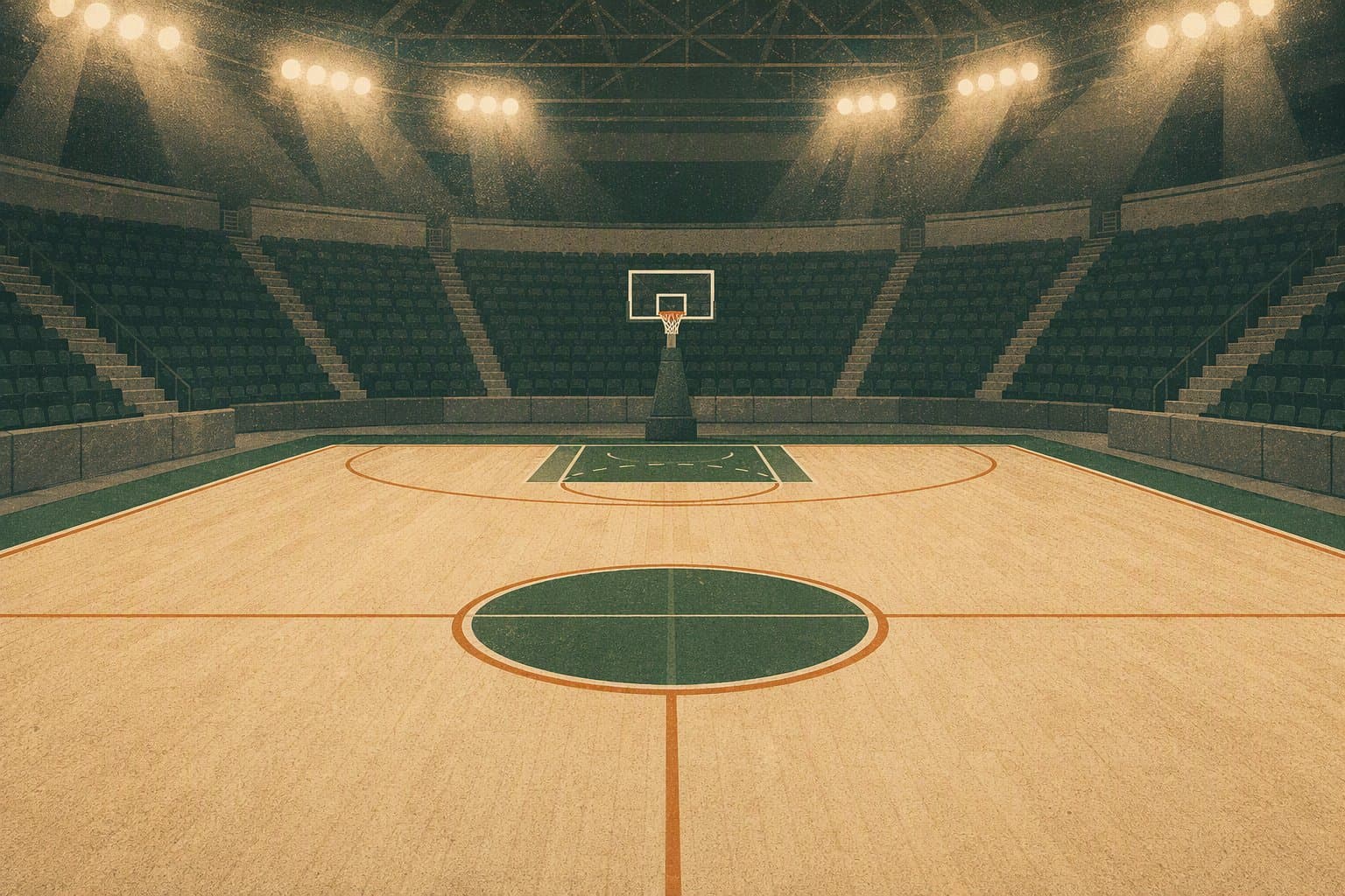 Lakers Victory Court - illustration, Jake Team LLC