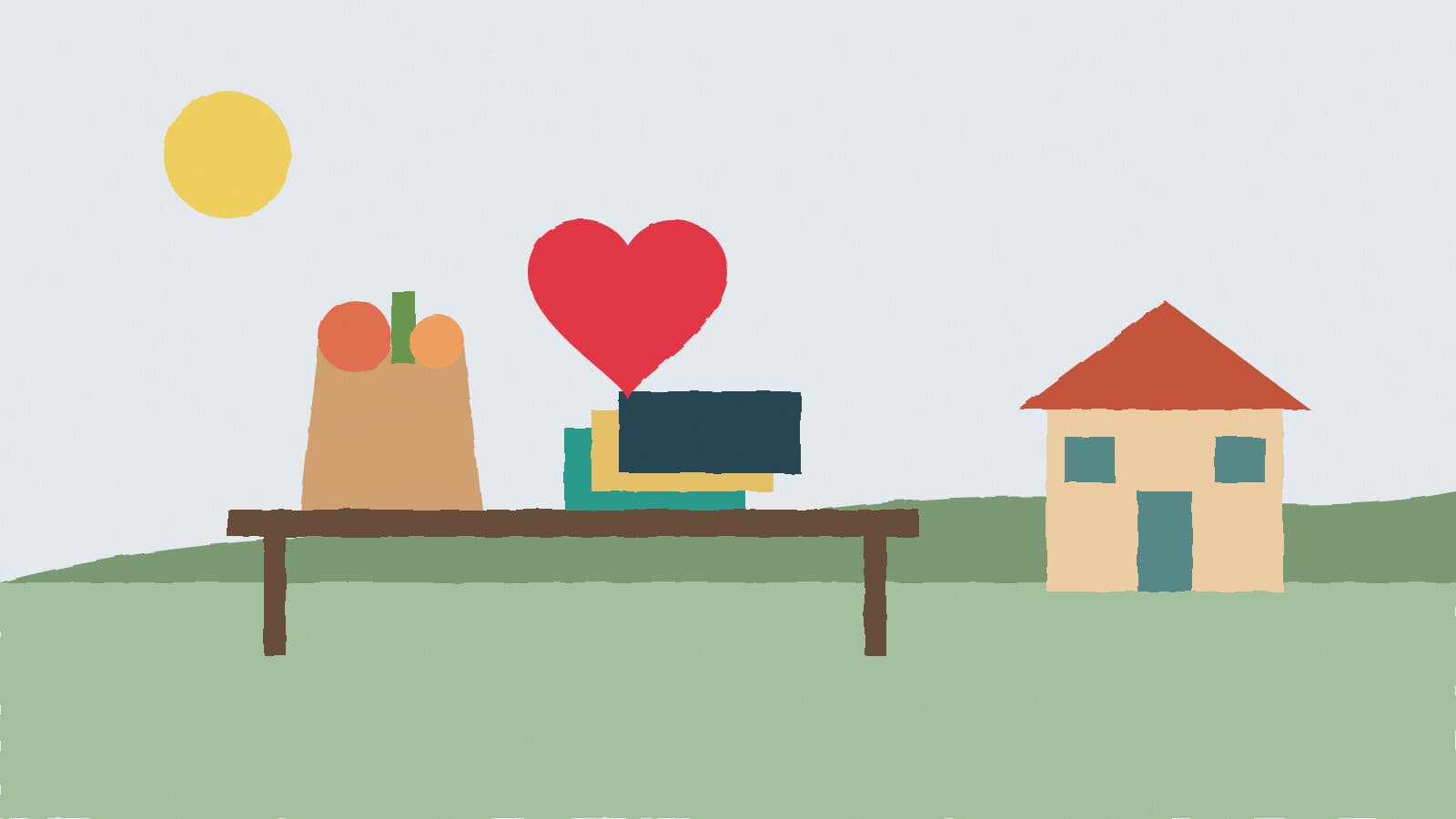 Community aid grant table - illustration, Jake Team LLC