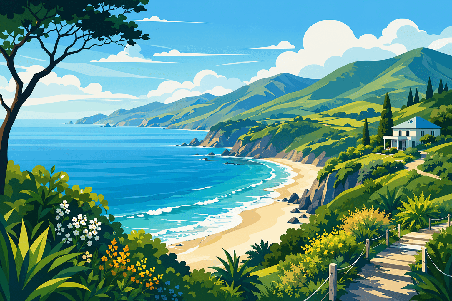 tribal land return - illustration, Jake Team LLC