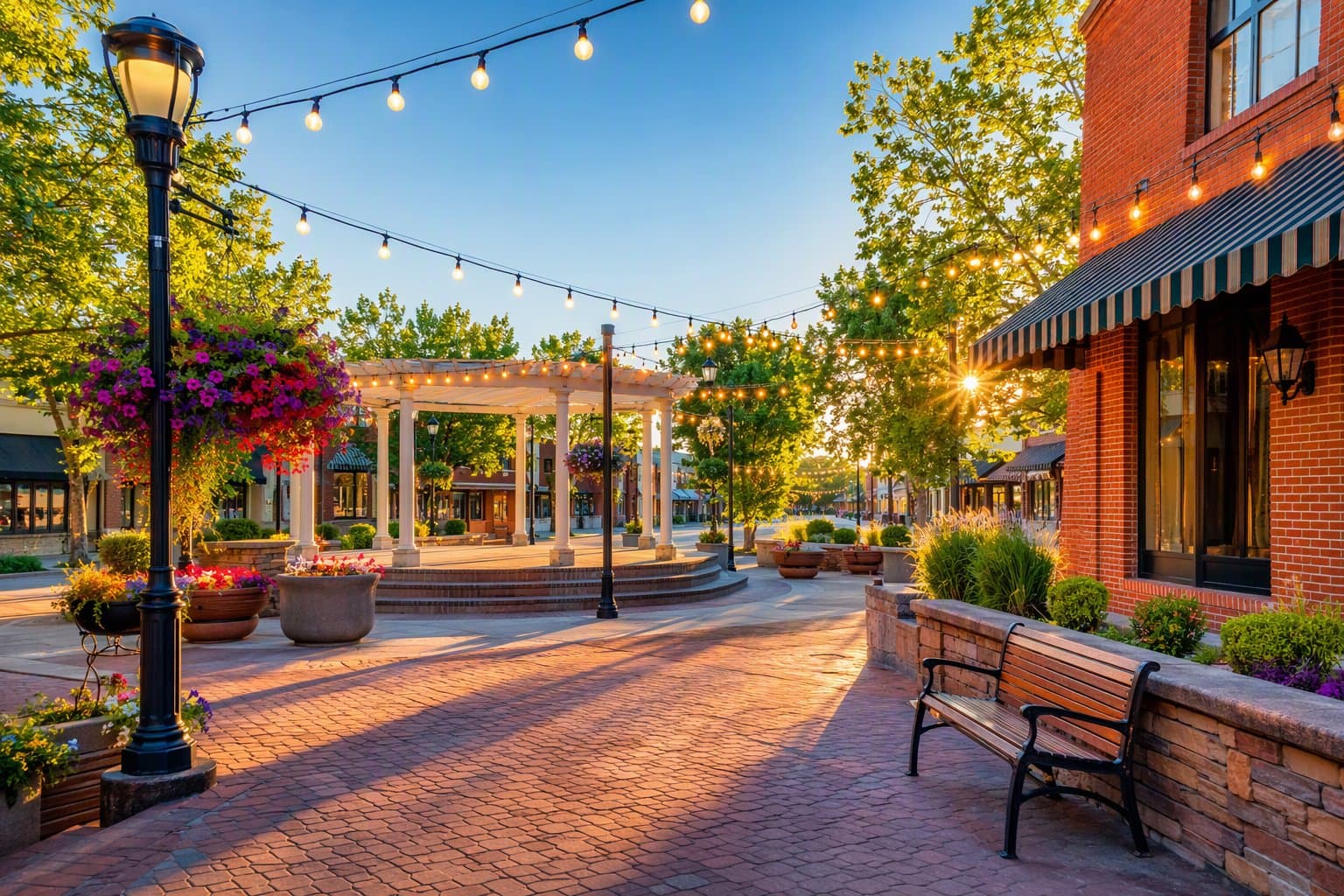 Livermore Festival Lights - illustration, Jake Team LLC